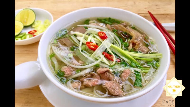 Gợi ý cách nấu món "Phở Bò" chuẩn 5⭐